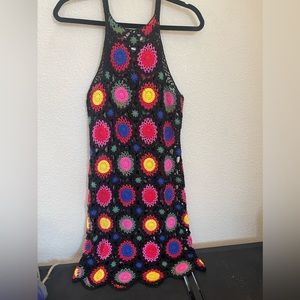 H&M Coachella collection crochet dress